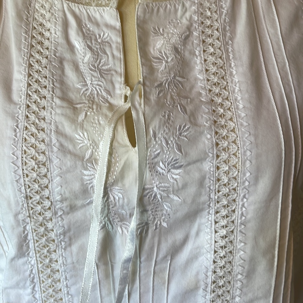 FADED GLORY BOHO PRAIRIE Blouse SZ L